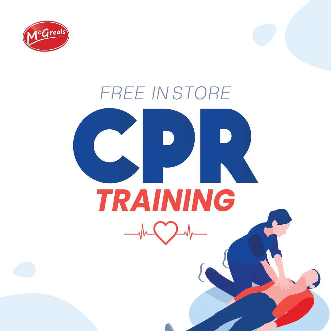 FREE CPR training at McGreals
